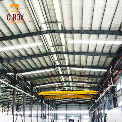 China Industrial Prefab Iron Shed I Beam Warehouse Welding Building Steel Structures for sale