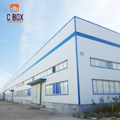 China Manufacturing Space Industrial Frame Prefabricated Large Span Building Warehouse Steel Structure House for sale