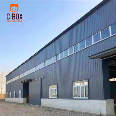 China Industrial Hot Selling Carbon H Beam Light Steel Warehouse Space Frame Steel Structure Prefab Building for sale