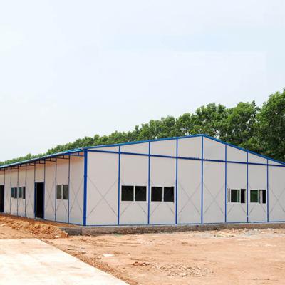 China Modern Prefab Type K Type Prefab Steel Movable Movable Sandwich Panel House Homes for sale