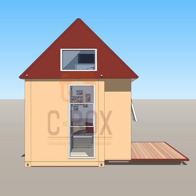 China Modern Low Price Expandable Easy Folding Modular Prefab Assembled Tiny House Container House For Travel Cabins for sale