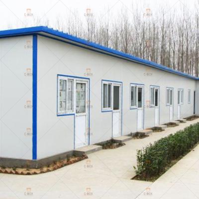 China Modern economy t type modular homes prefab modern light steel prefab houses dormitory workshop for sale for sale