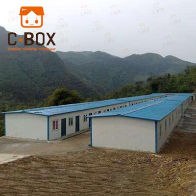 China China Modern Steel Prefab T House For Accommodation Staff And Labor House for sale