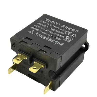 China GC8-30/D10 brand 1 pole 220v single phase ac contactor 30A high quality refrigerate guilin baba com GC8-30/D10 China ali for sale