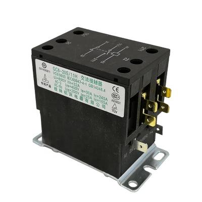 China [GUIQ] GC6-30S/11H 30A 220V 2 pole brand high quality air conditioning AC magnetic contactor GC6-30S/11H for sale