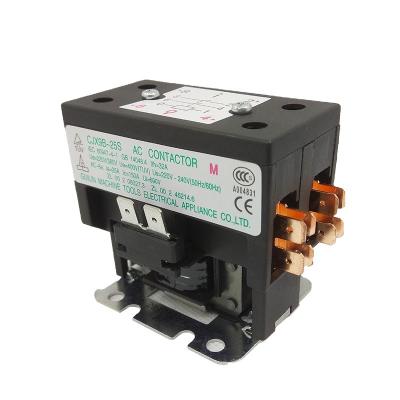 China High Quality CJX9B-25S Brand 2 Poles Contactor 220V 25A Air Conditioning AC Contact Refrigearte CJX9B-25S for sale