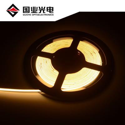 China LANDSCAPE COB Led Strip High Density Flexible Strip Light Dimmable Linear Ribbon 2700K 3000K 4000K 6000K DC12v 24v 320leds/m 8w/m RA90 8mm for sale