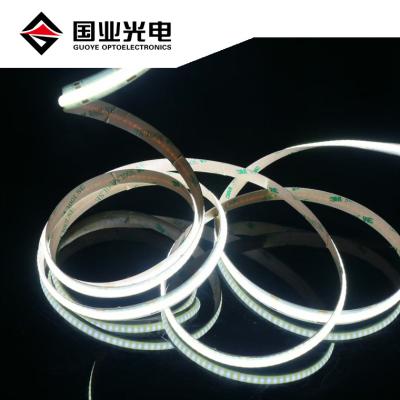 China 480Leds/M or 840Leds/M Dual CRI90 Color 2700K COB LANDSCAPE 10MM COB CCT Strip DC12V 24V 8MM to 6500K Flexible FOB COB Adjustable Led Strip for sale