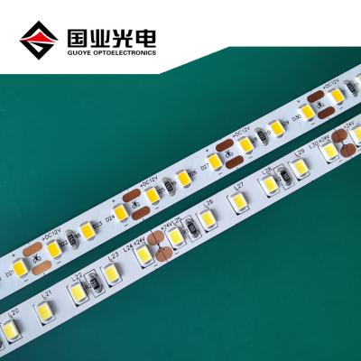 China Hot Selling Hotel 12V 24V LED SMD 2835 white color 120LEDS/M 5m roll up non-waterproof flexible cuttable LED strip lights for sale