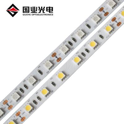 China 60leds/m Warm Pure Nature RGB White Color 12V 24V 5050 LANDSCAPE LED Strip Light for sale