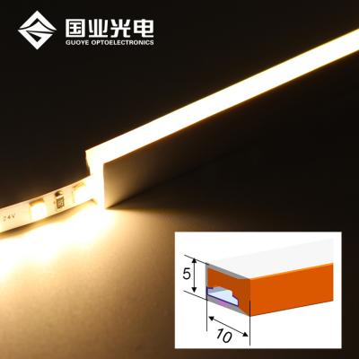 China 5*10MM mini construction 5*10MM cable strip light flat surface silicone neon lamp high quality led decoration for sale