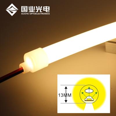 China Construction D13mm 270 Degree 12v 24v Top View Emitting Tube Led Flexible Neon Light for sale