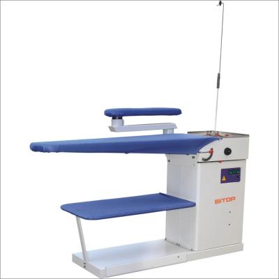 China Hotel U Shape Table Ironing Clothing Machinery Shirt Finishing Equipment (steam iron table) for sale