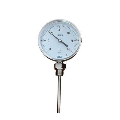 China Extensively Custom Made High Quality Industrial Stainless Steel Bimetal Thermometer Wika Model: 52.100 for sale