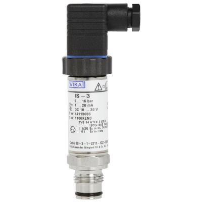 China Wholesale China Made IS-3 Is-3 Angle Connector 4-20ma Industrial Pressure Transmitter for sale