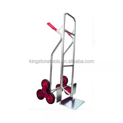 China Aluminum Six-Wheel Hand Trolley Climbing Tools Trolley Aluminum Stair Trolley for sale