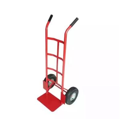 China Heavy Duty Industrial Steel Aluminum Storage Platform Hand Push Truck Cart 200kg Load Capacity For Warehouse for sale