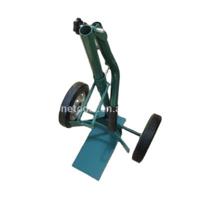 China Plants Factory Foldable Pot Trolley Hand Pot Flower China Mobile Metal Trolley for sale