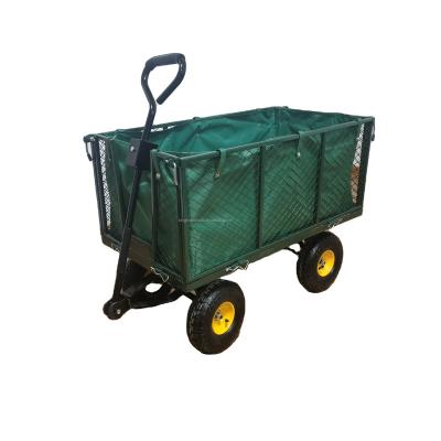 China Tool Steel Mesh Cart Garden Utility Cart TC1846 for sale