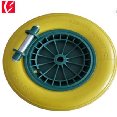 China Hotels 16 Inch 4.00-8 400-8 Wheels For Wheelbarrow Wheel for sale