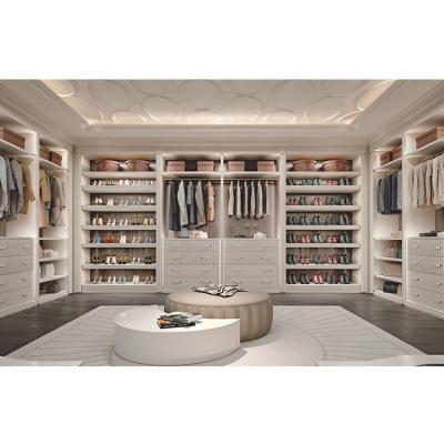 China Good Quality Free Design 3D Luxury Modular Walk In Closet Customized Wardrobe Closets Cabinets for sale