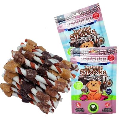 China Small private label animals pet food OEM dry pet treats dogduck breast jerky pet snack stick for dogs meat treats dog snack cat for sale