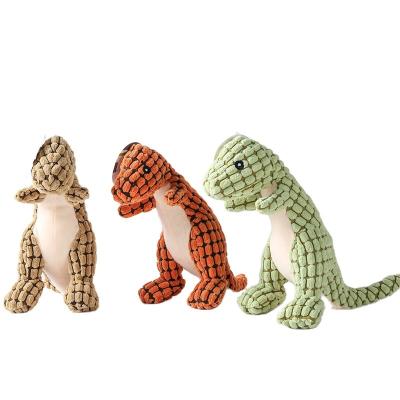 China Small Animals Puppy Teething Toys Dog Squeaky Toys Dragon Natural Fetching Retrieving Squeaky Pet Toy for sale