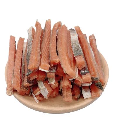 China Small Animals Wholesale Pet Food Cat Pet Snack Organic Salmon Stick for sale