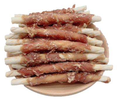 China Good Price Small Animals Duck Meat Cowhide Teeth Grinding Pet Snacks for sale