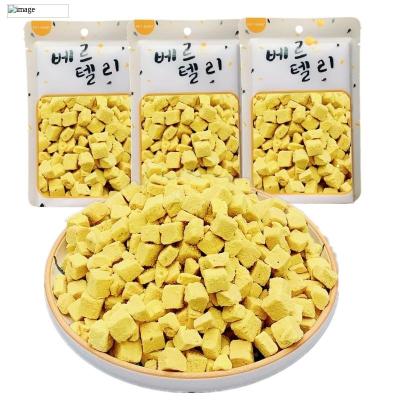 China High Quality Small Animals Freeze Dried Egg Yolk Without Additives Dog Treats Pet Snacks for sale