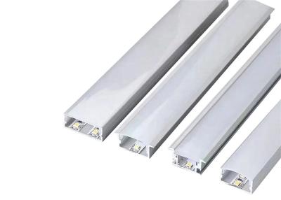 China Hotsale Customized Length LED Aluminum Profile Extrusion Channel for sale