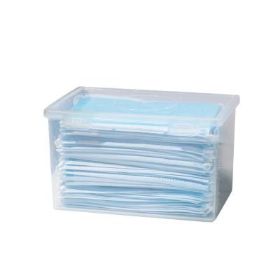 China Multi-functional viable rectangular cosmetic storage box the other storage box and bin mask storage box for sale