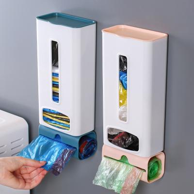 China Wholesale Customized Sustainable Waste Bag New Wall Mounted Collector Kitchen Convenient Removable Storage Box for sale