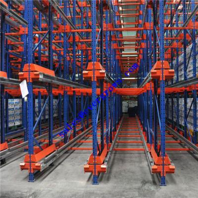 China Corrosion Protection Heavy Duty Warehouse Racks Series Radio Shuttle Racks System for sale