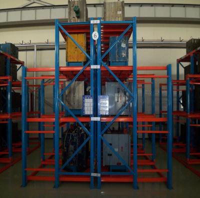 China Corrosion Protection Heavy Duty Plastic Mold Rack With Loading 1000 Kgs Per Shelf for sale