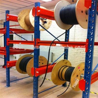 China Cantilever Cable Drum Rack Corrosion Protection Support for sale