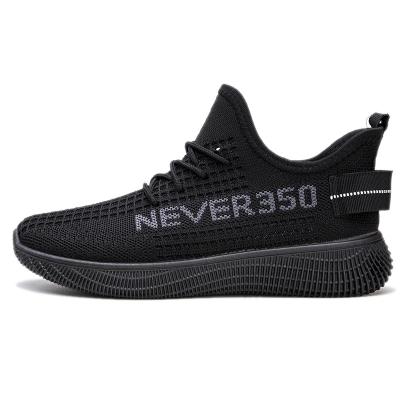 China 2021 New Fly Sweat-absorbent Fashion Light Weight Outdoor Shoes Men's Running Breathable Weaving Unisex Hiking Casual Sneaker for sale