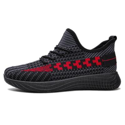 China 2021 Fashion Sneaker Hot Sale Breathable Light Sweat-absorbent Nice Running Unisex Men Shoes for sale