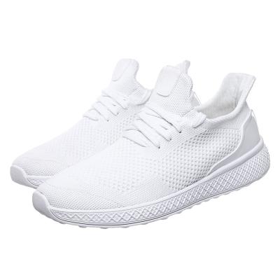 China Fashion Trend Men's Fashion Breathable Casual Shoes Walking Shoes Cheap Classic Men's Sports Shoes White for sale