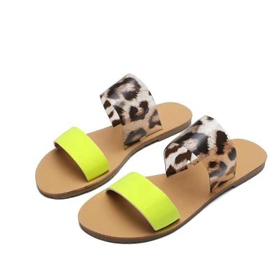 China 2021 New Trendy Women's Summer Ladies Shoes Women's Slides Sandals Ladies Sandals Lightweight Soft Female Platform Sandal for sale