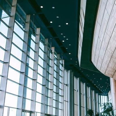 China Magnetic Screen KUUYEE High Quality Structural Aluminum Frame Glass Curtain Walls for sale