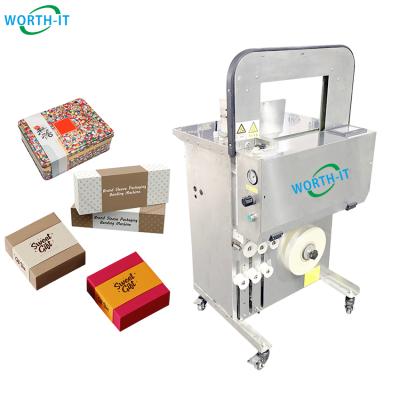 China Hot Food Brand Band Machine Automatic Wrap Around Packaging Machine for sale