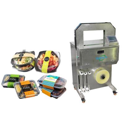 China Food Wrapping System Mark Position 50 Mm Film Strip BB40 Banknote Packaging Food Boxes Bulk Strip Machine for sale