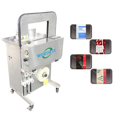 China Food Food Sales Package Solution Packaging Ham Sausage Banding Machine for sale