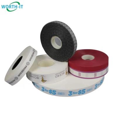 China Machine Wrapping Paper Strip Bank Bill Wrapper Currency Rolls Paper Band Paper Currency Custom Strong Paper Note Craft for sale