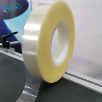 China Machine Wrapping L 150m x W 30mm OPP Film Rolls Wrapping Tape Plastic Bandage Film For Strapping Use for sale