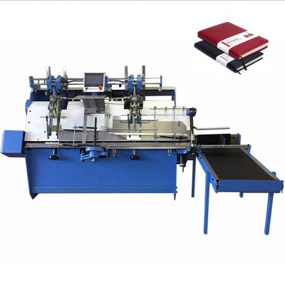 China Garment Shops China Automatic Book Gluing And Front Page Inserting Machine for sale