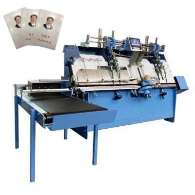 China Paper Slitter Good Quality Machine Art Paper Distribute Evenly Paste Instruction Book Sheet Pasting Machine for sale