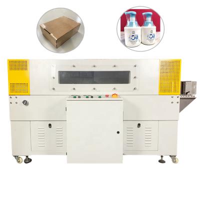 China Auto Shrink Wrapping Machine Food Pe Bottle Automatic Shrink Wrapping Machine Heat Shrink Wrap Tunnel for sale