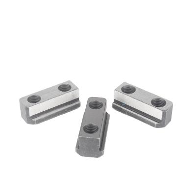 China High Quality High Precision Hydraulic Power Chuck T Nut Standard 6 Inch 3 Jaw T-Nut For CNC Lathe for sale